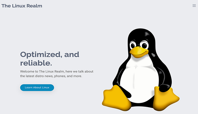 ITWP 1000 Template Website Project